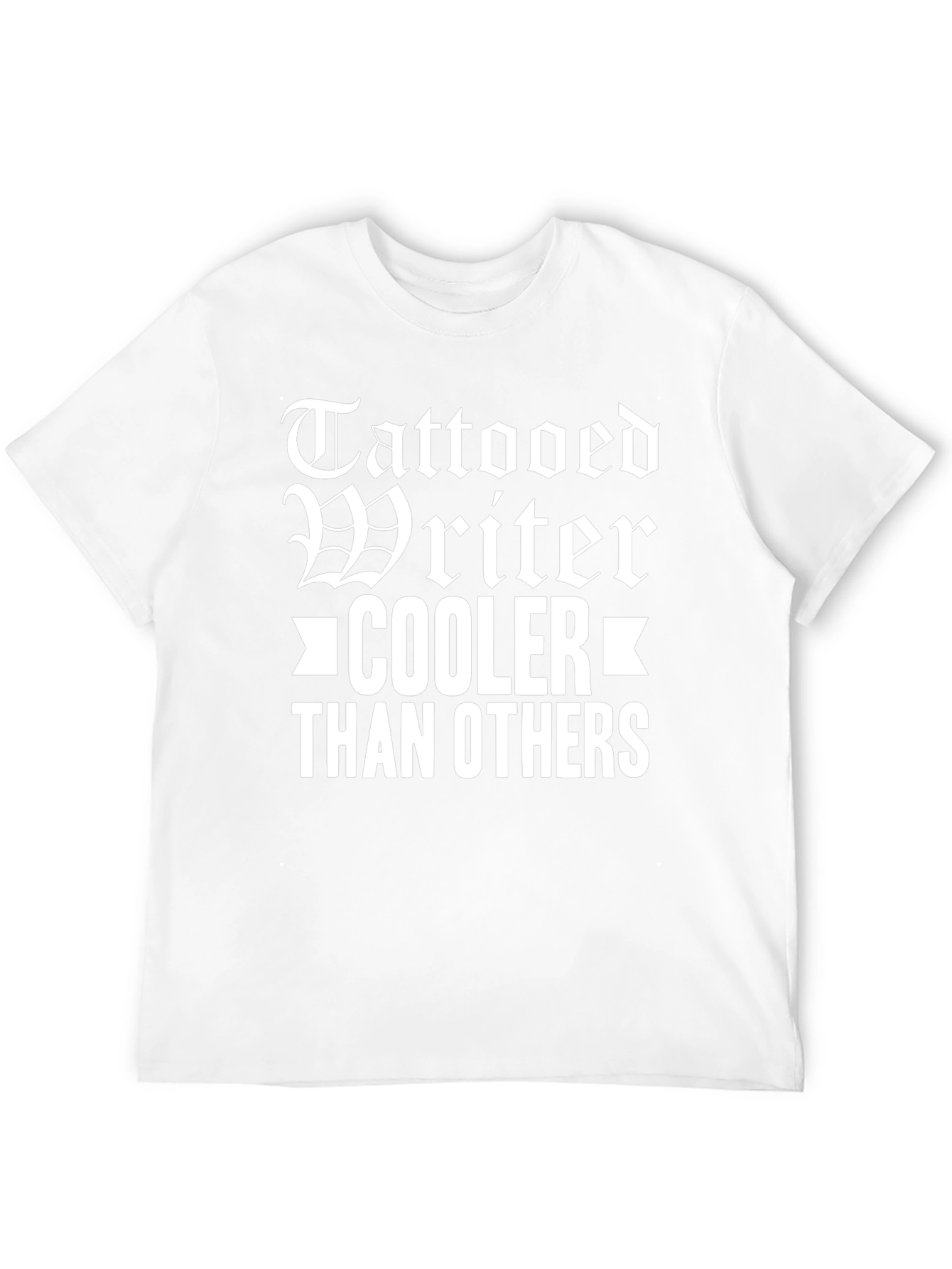 Tattooed Writer T-Shirt - Cool & Unique