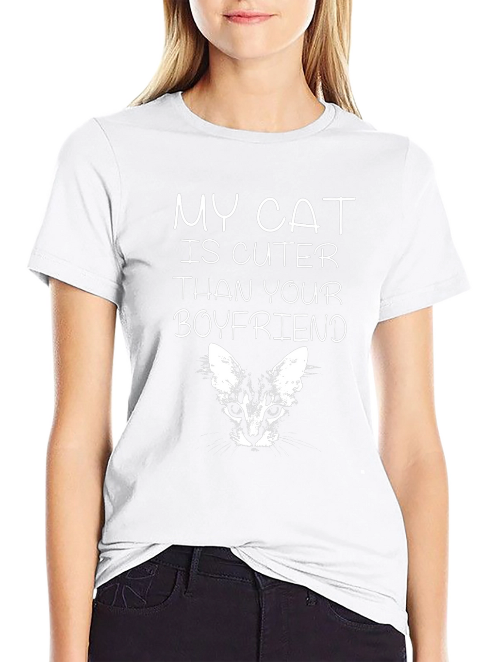 My Cat Is Cuter T-Shirt: Funny Cat Lover Tee
