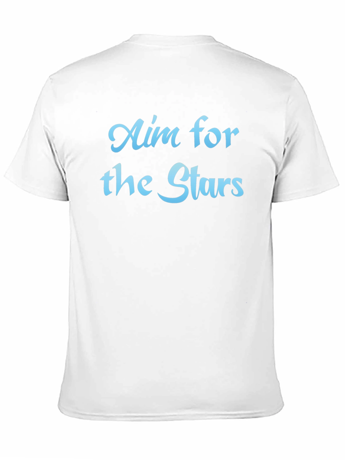 Aim for the Stars Graphic Tee - Motivational Shirt
