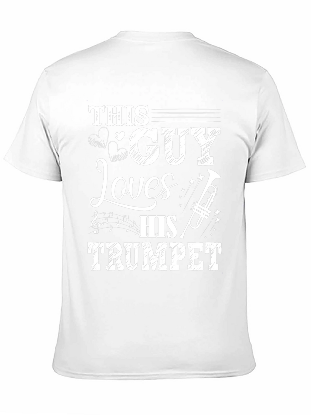 This Guy Loves His Trumpet - Musician T-Shirt