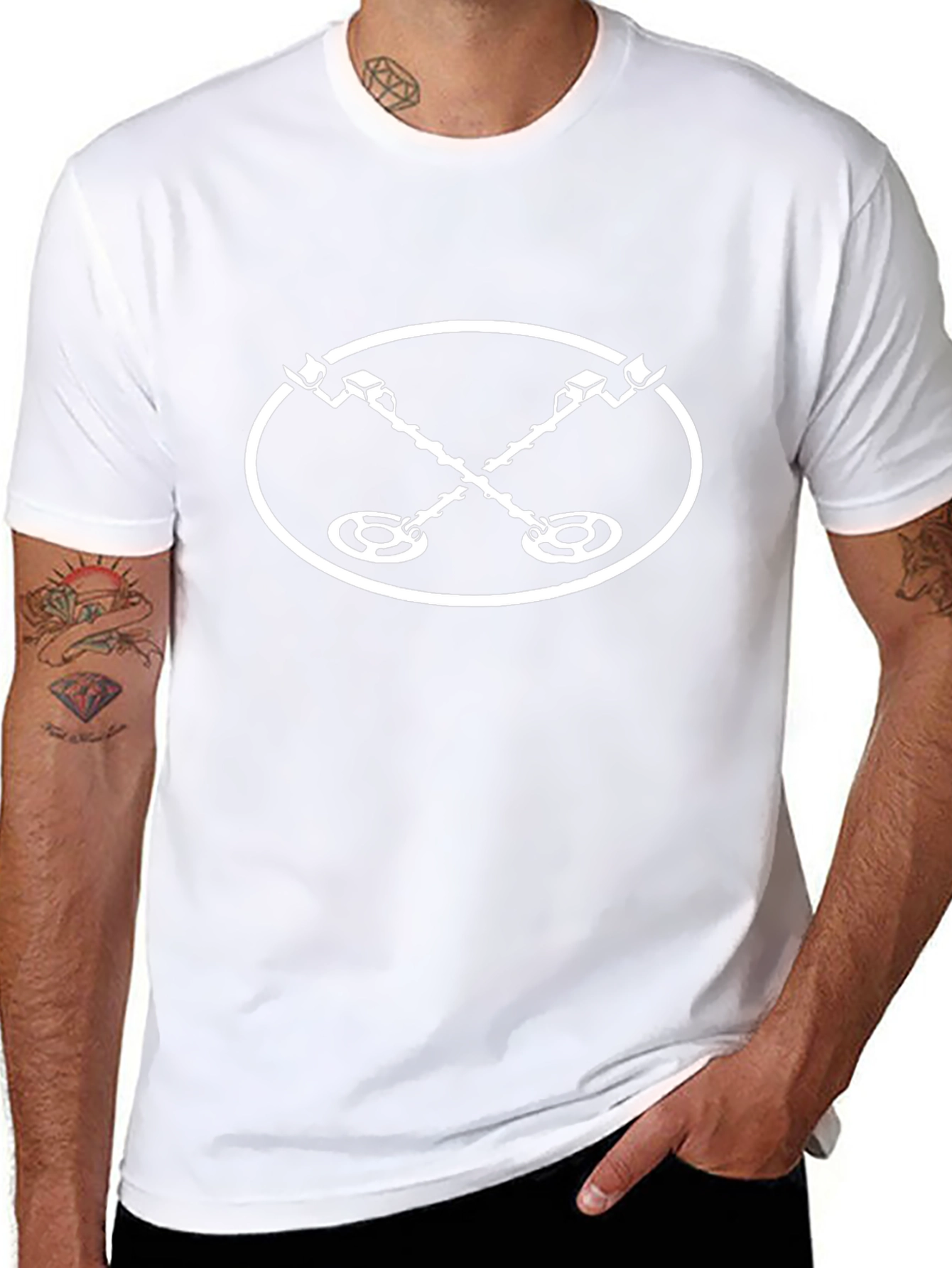 Metal Detector T-Shirt - Black Novelty Hobby Tee