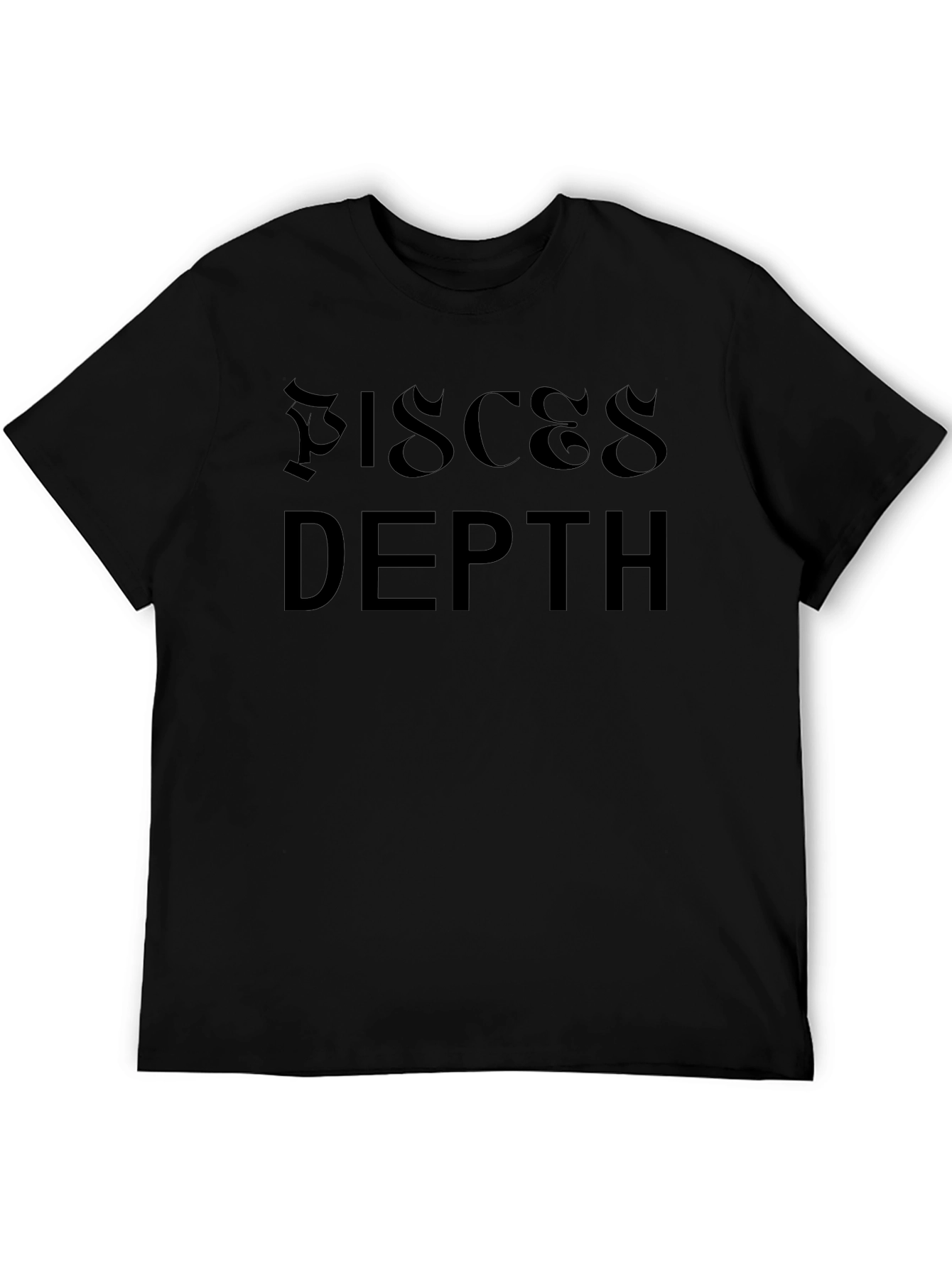 Pisces Depth T-Shirt - Black