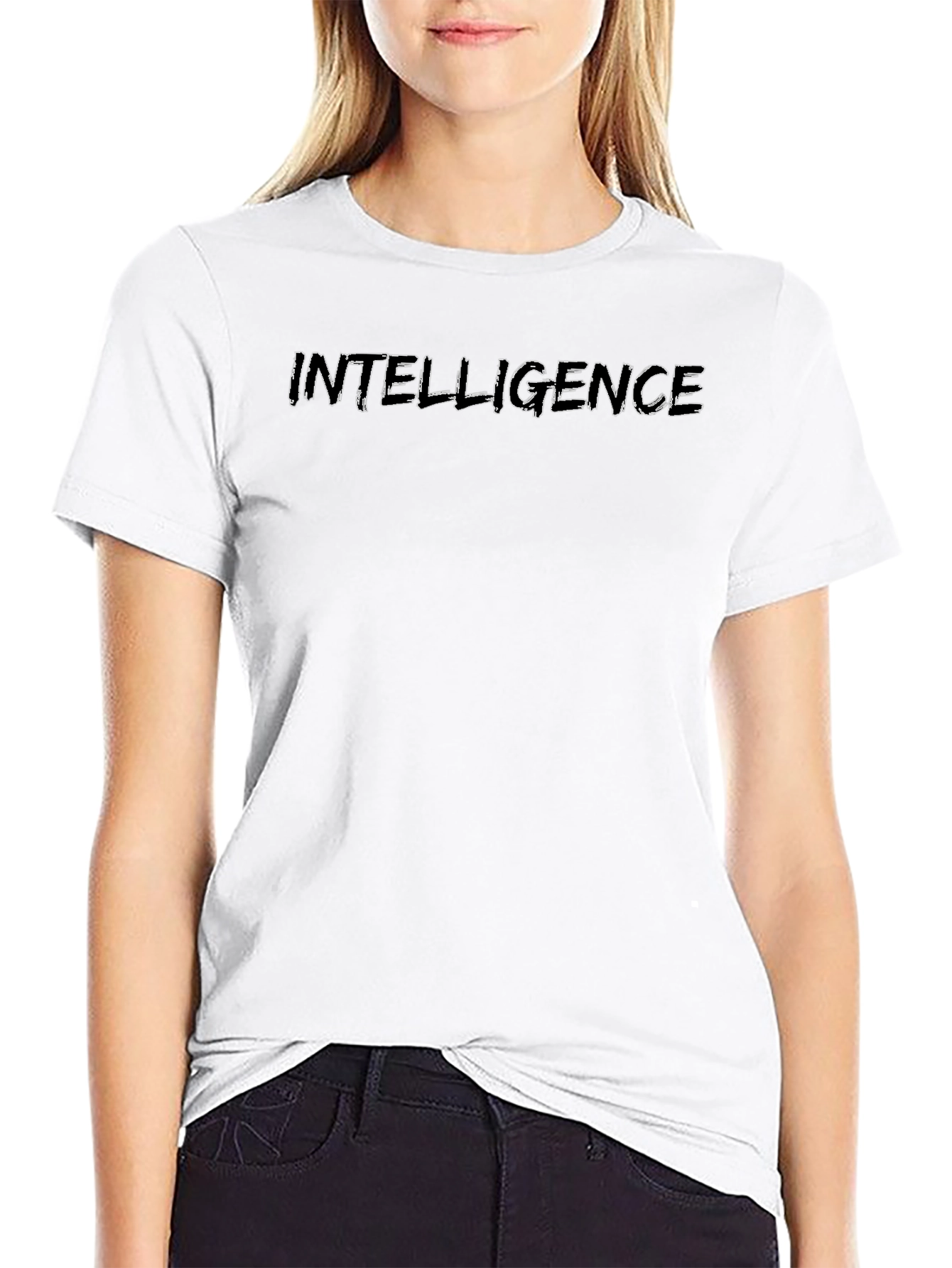 Intelligence Graphic Black T-Shirt