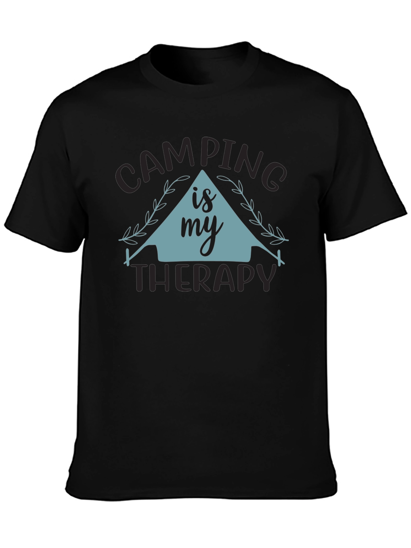 Camping is My Therapy Graphic Tee