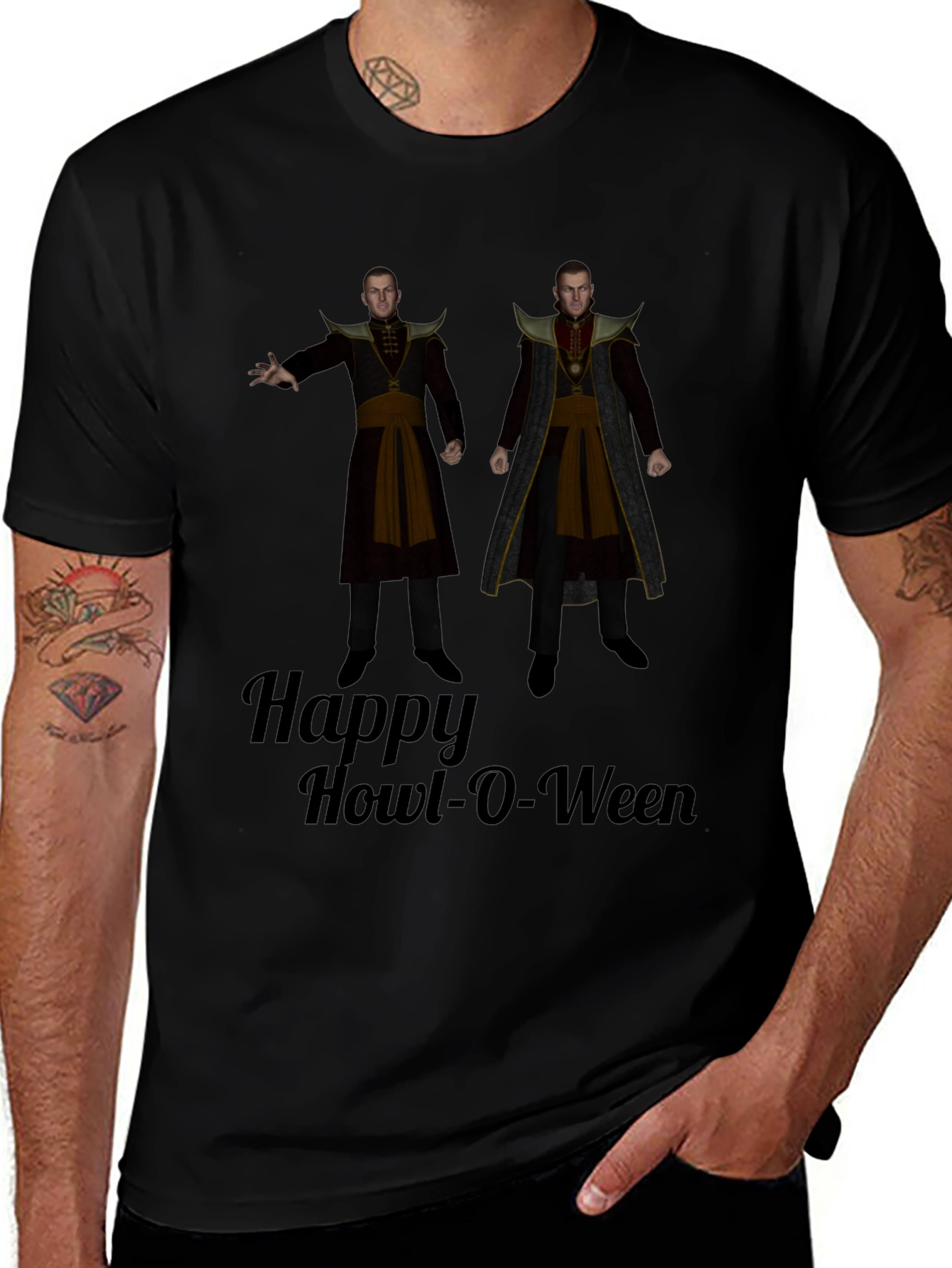 Happy Howl-O-Ween Costume Tee