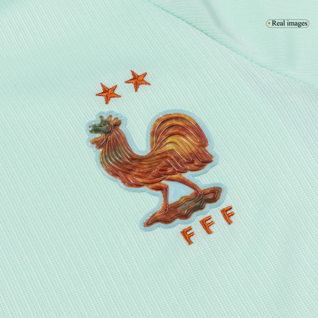 DEMBELE #7 France Away Soccer Jersey World Cup 2026 Blue Image 5