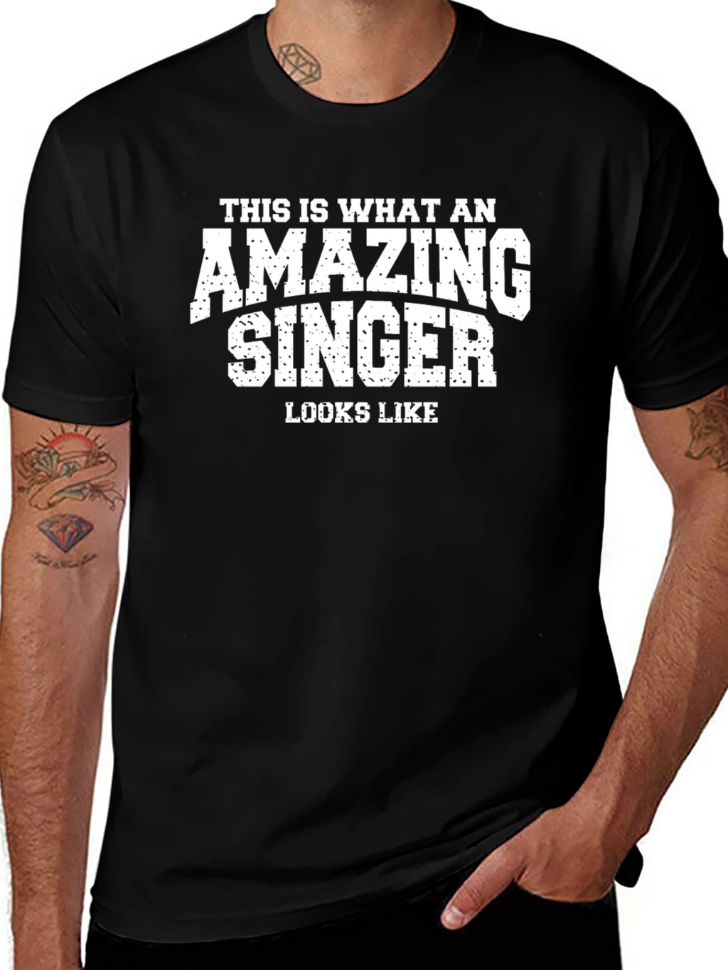 Amazing Singer T-Shirt: Novelty Gift Tee