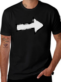 Right Arrow Graphic Tee - Bold Direction T-Shirt