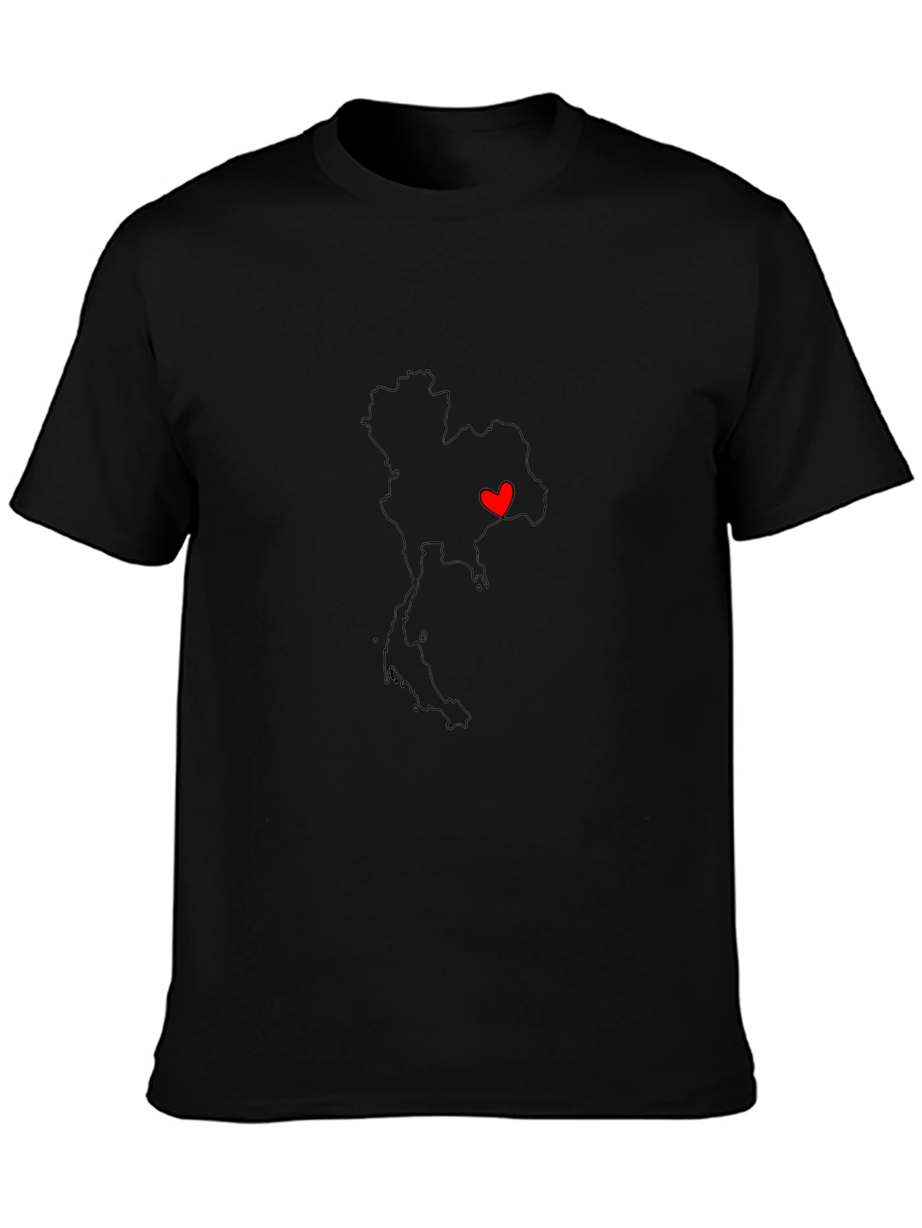 Thailand Love T-Shirt - Bangkok Heart Tee