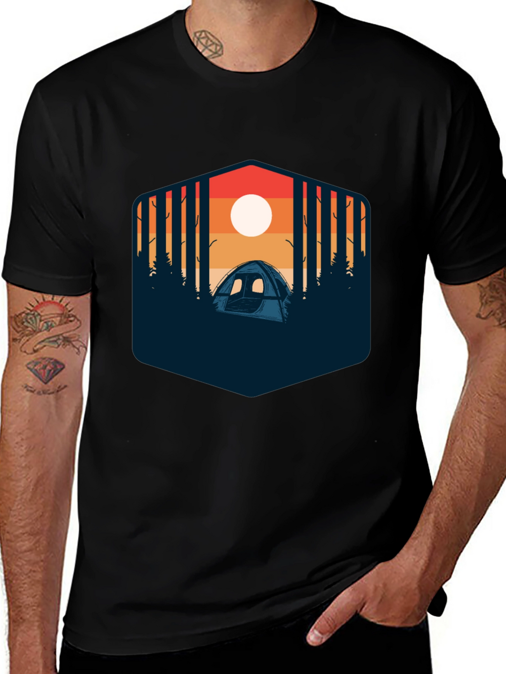 Camping Tent Adventure T-Shirt