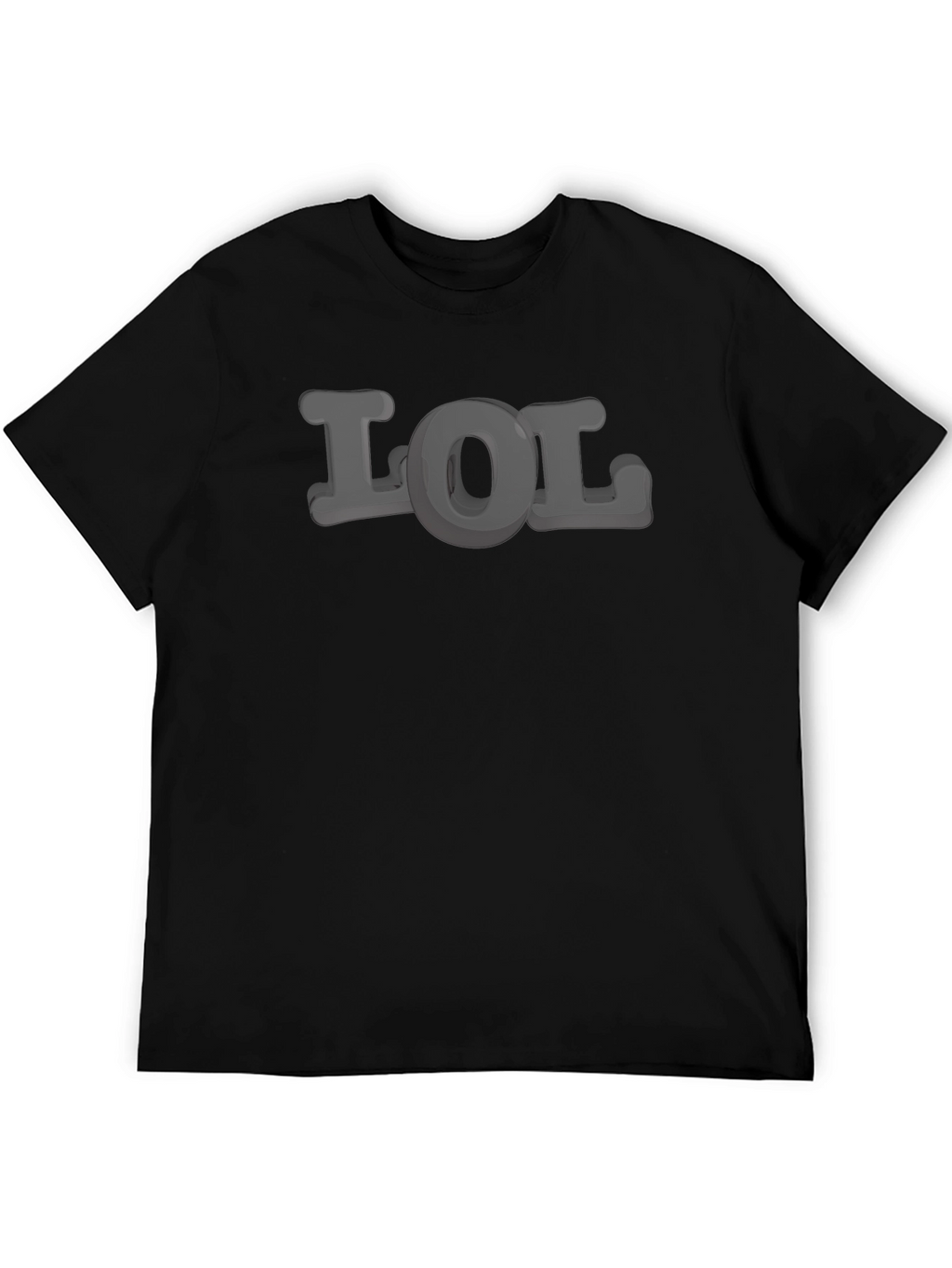 LOL Graphic Tee - Mens Black T-Shirt
