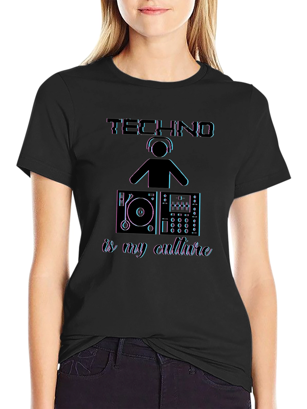 Techno is my Culture Graphic T-Shirt