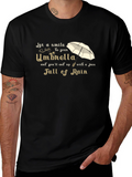 Smile Umbrella T-Shirt - Full of Rain