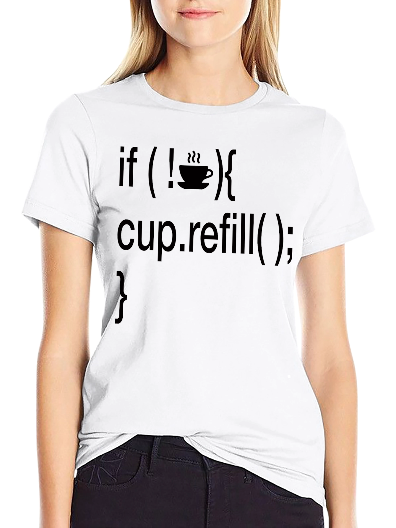 Coffee Code T-Shirt - Programmer Humor Tee