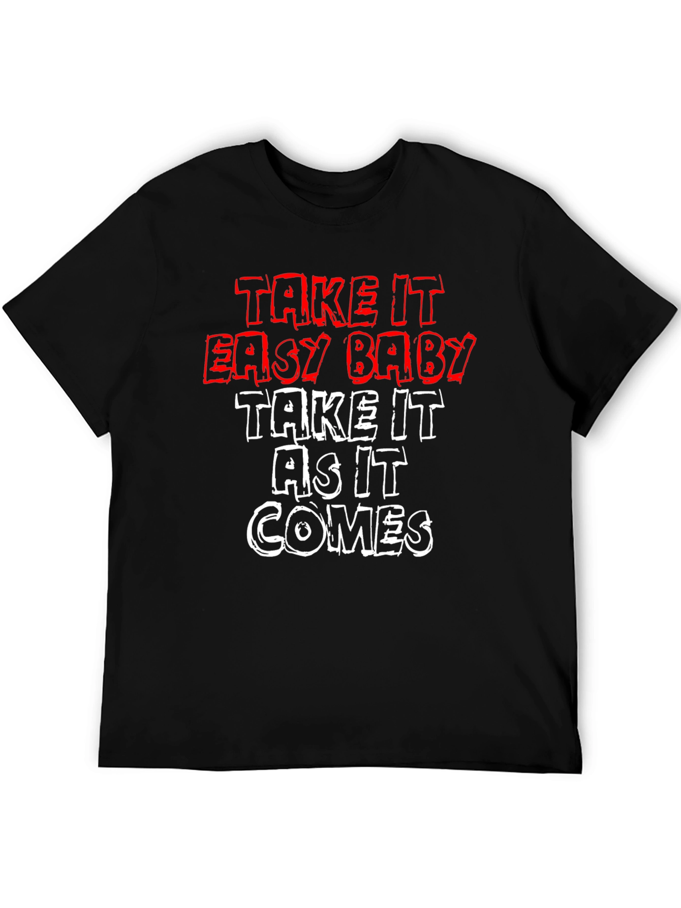 Take It Easy Graphic Tee - Relaxed Vibe