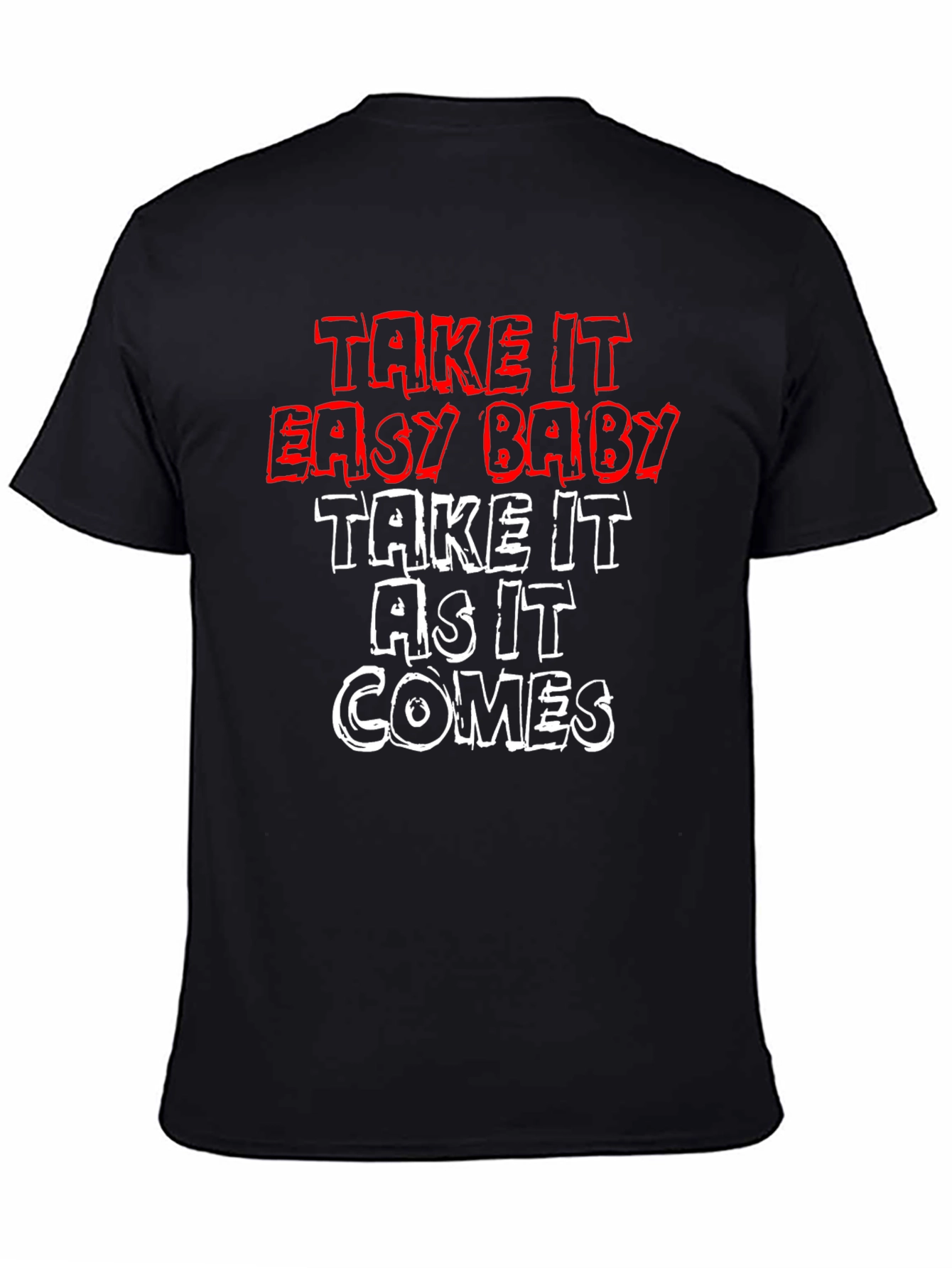 Take It Easy Graphic Tee - Relaxed Vibe