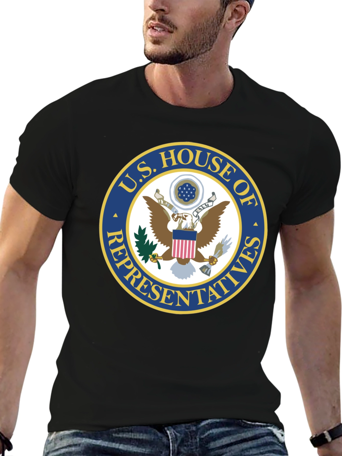 U.S. House of Representatives Black T-Shirt