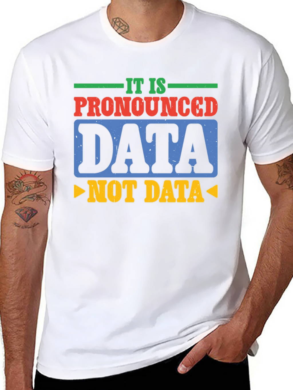 Pronounced Data T-Shirt: Funny Tech Humor