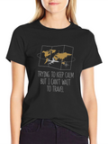Travel Lovers T-Shirt: Keep Calm & Travel