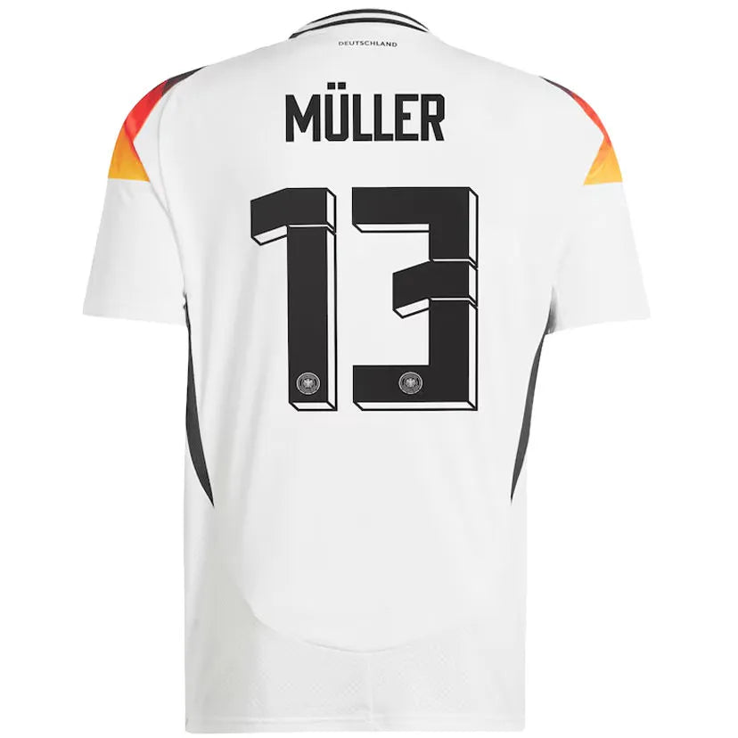 2024/25 Germany Home White Women Soccer Jersey 女 Detail 4