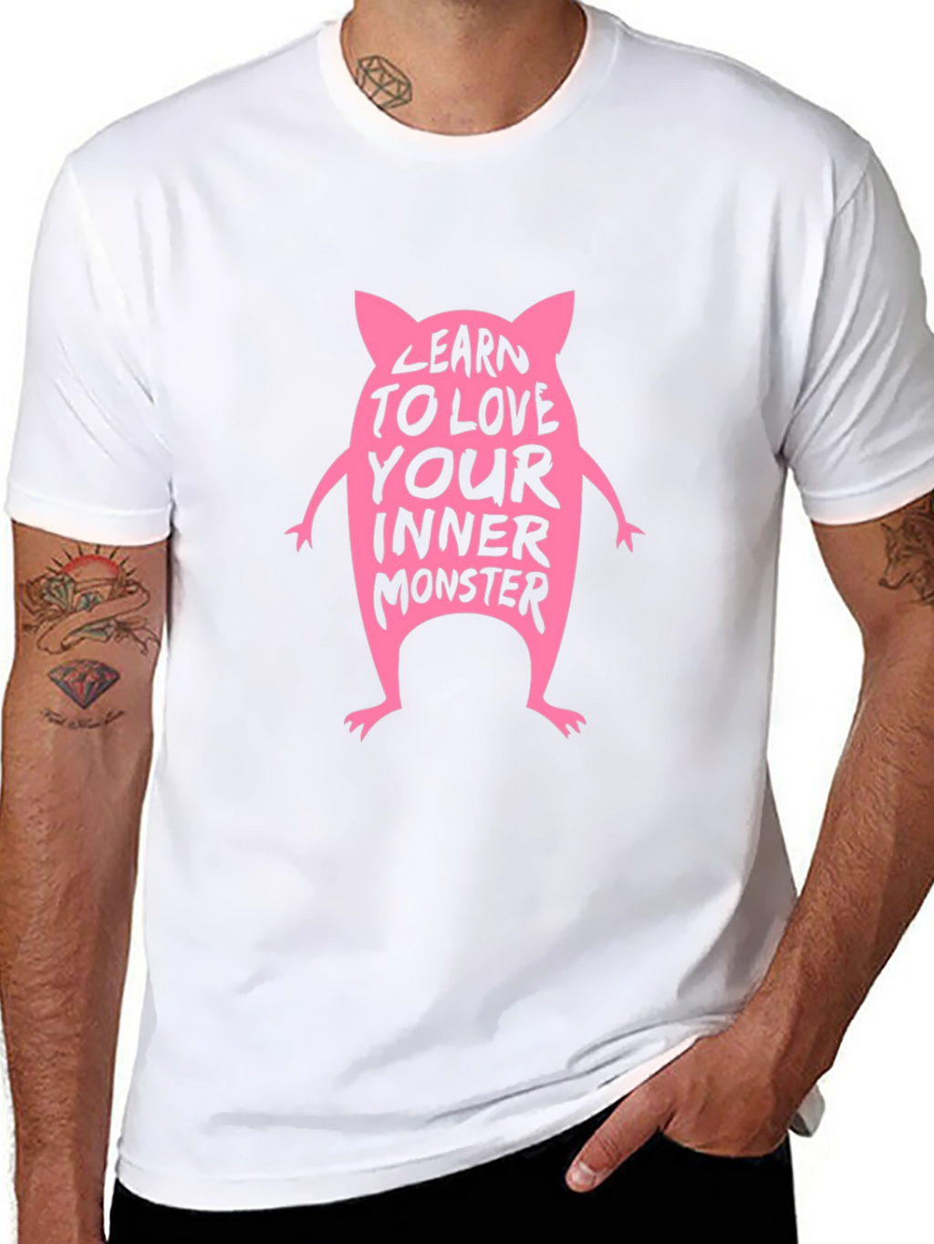 Learn to Love Your Inner Monster Graphic Tee