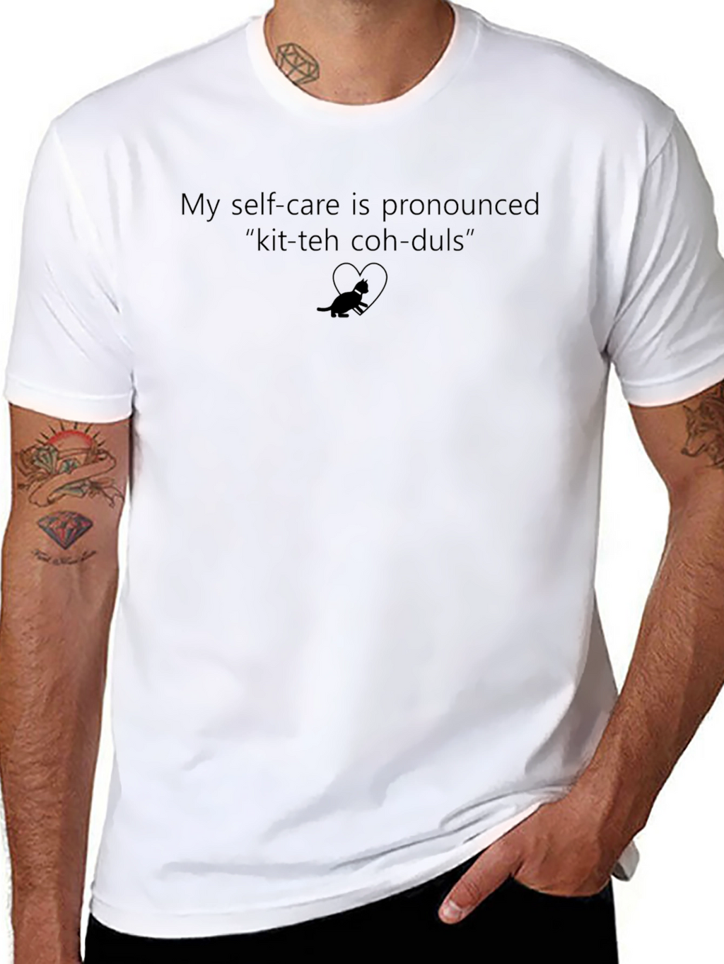 My Self-Care Tee - Cats and Cuddles