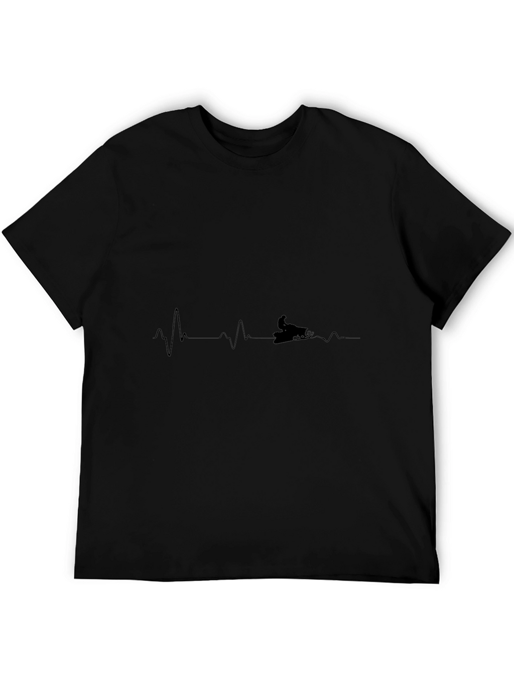 Snowmobile Heartbeat T-Shirt