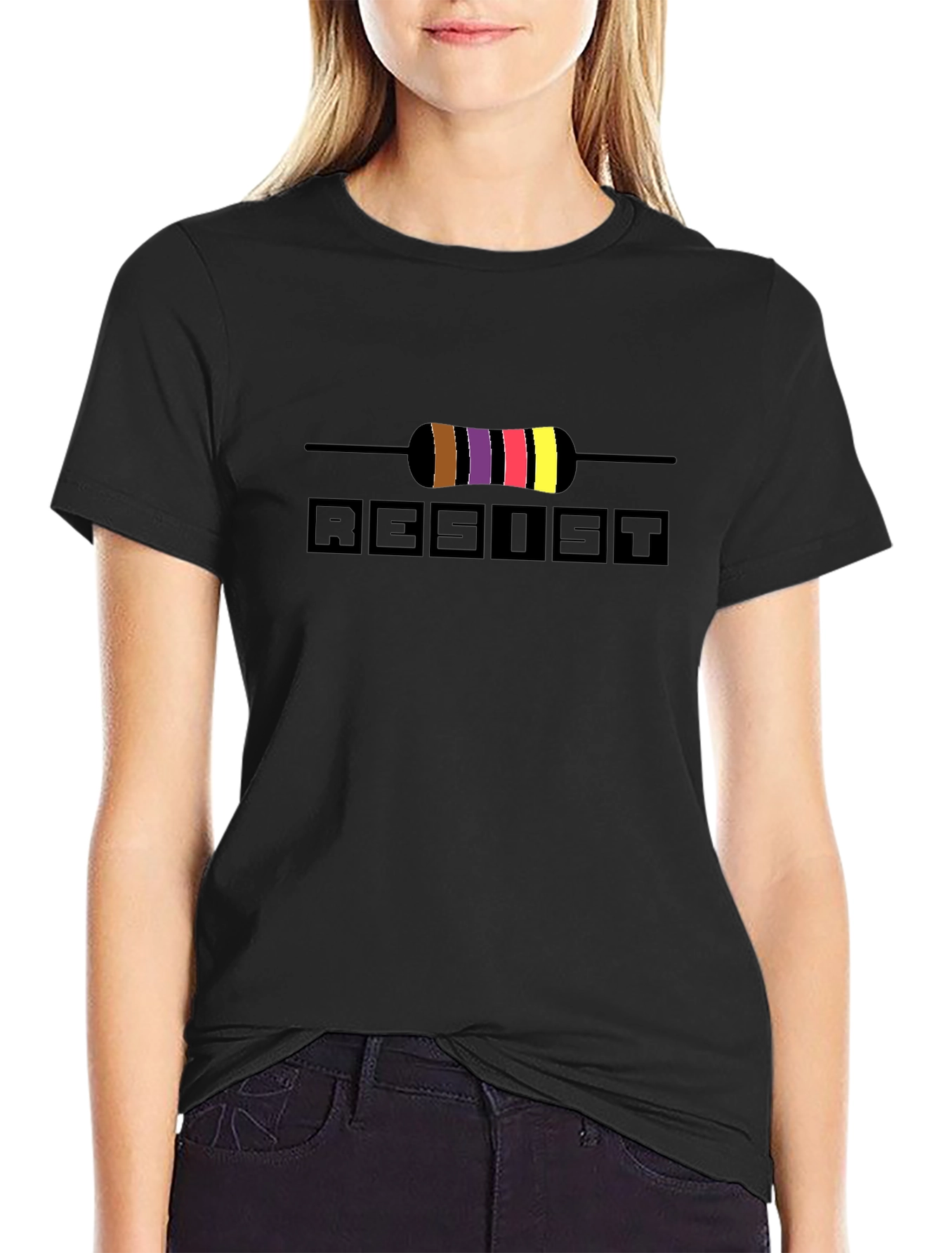 Resist Resistor T-Shirt - Geek Chic Style