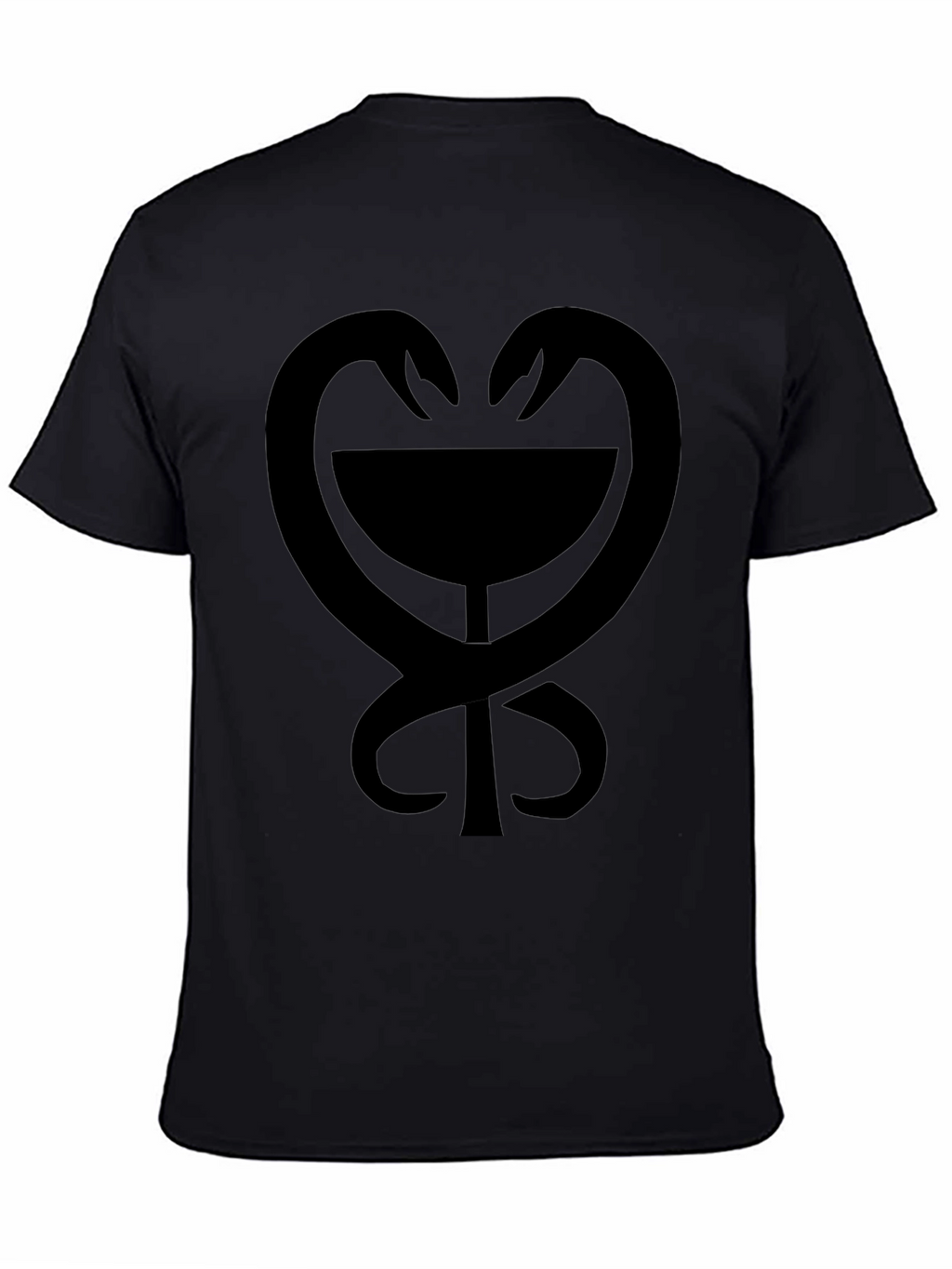 Black Asklepian Bowl T-Shirt
