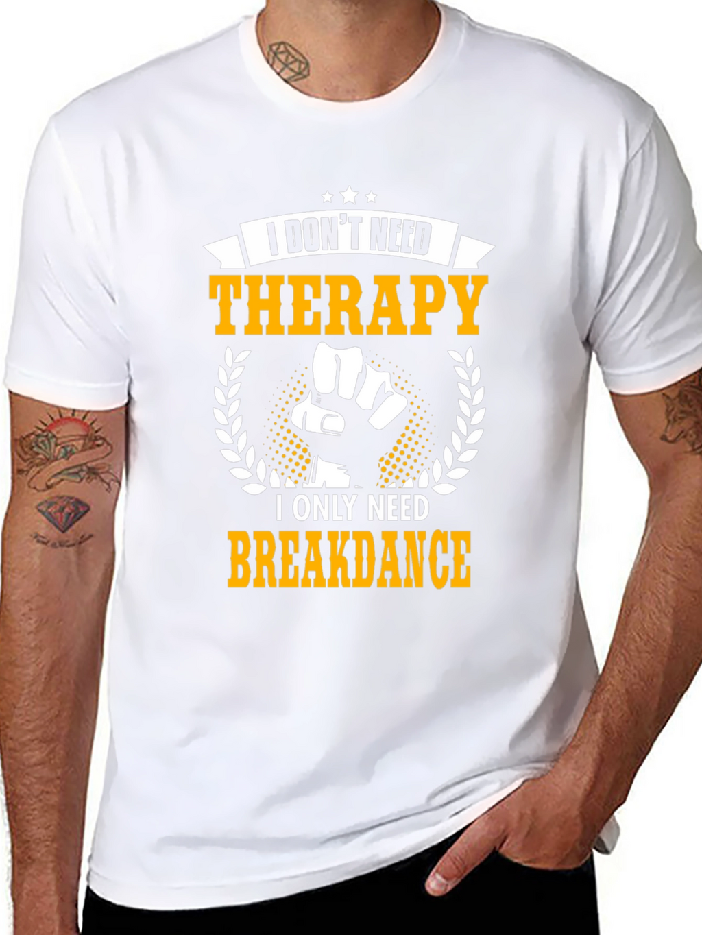 Breakdance Therapy T-Shirt - Unique Graphic Tee