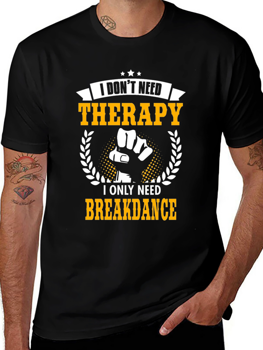 Breakdance Therapy T-Shirt - Unique Graphic Tee
