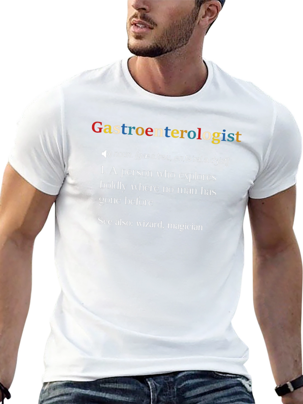 Gastroenterologist Definition T-Shirt - Funny Medical Tee