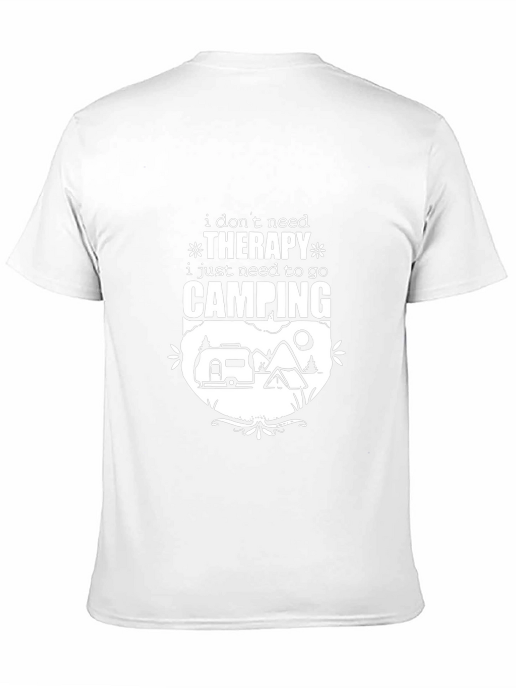 Camping Therapy T-Shirt - Outdoor Adventure Tee