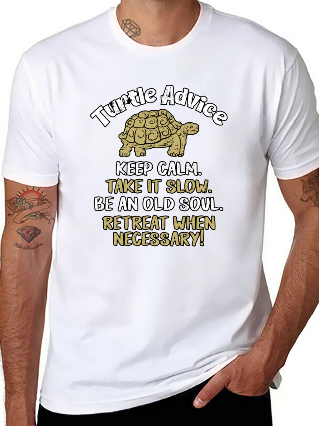 Turtle Advice Graphic T-Shirt