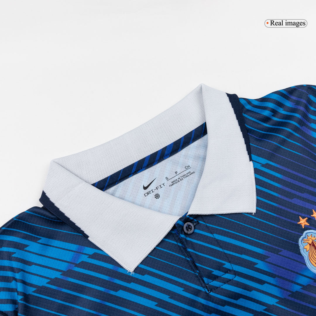 DEMBELE #7 France Home Soccer Jersey World Cup 2026 Blue Image 4