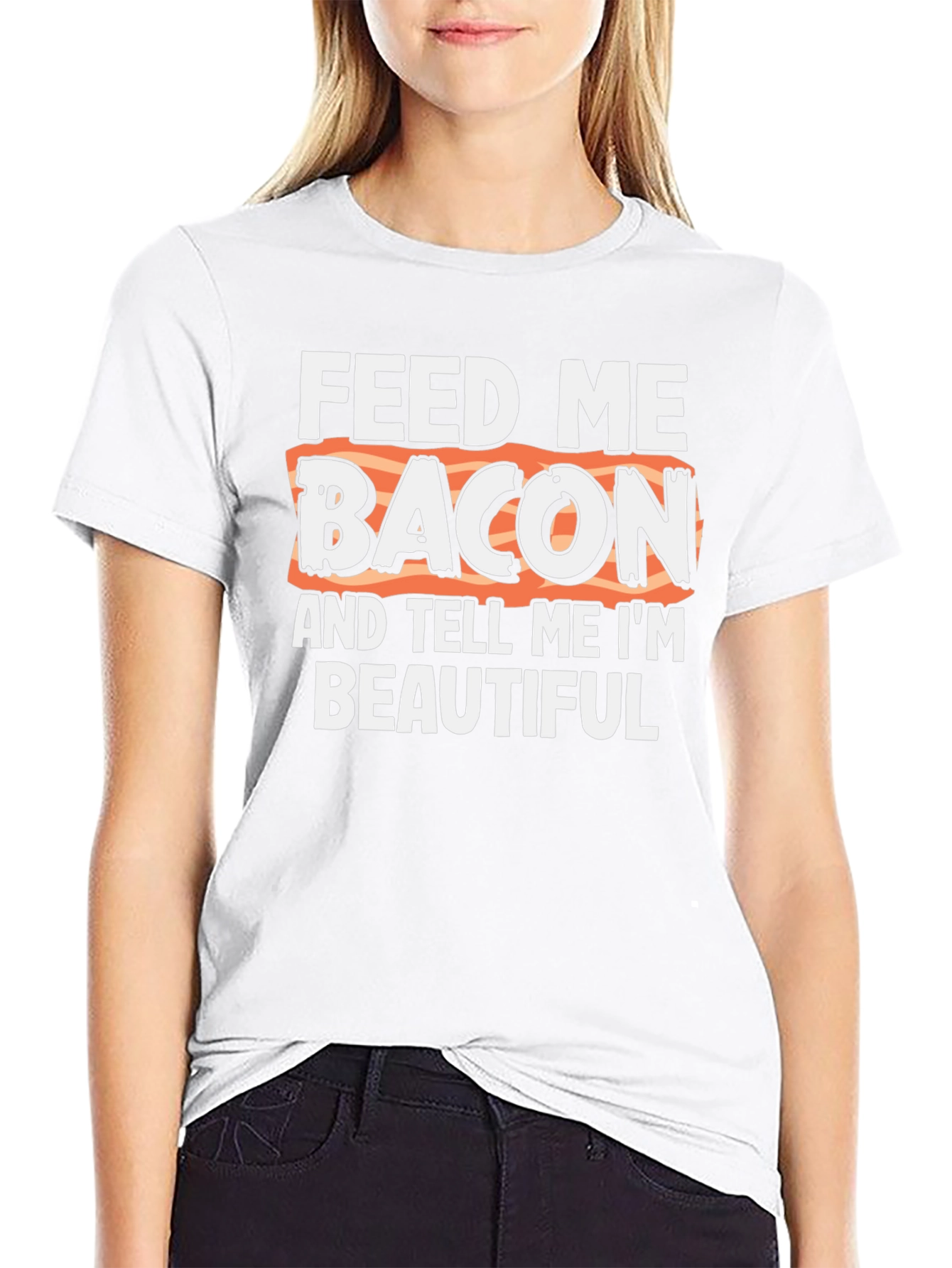 Feed Me Bacon Graphic Tee