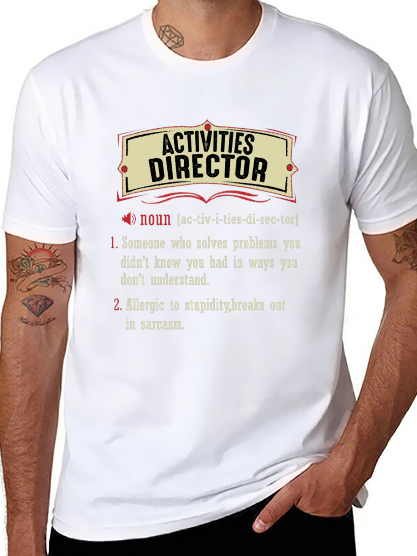 Activities Director Definition T-Shirt