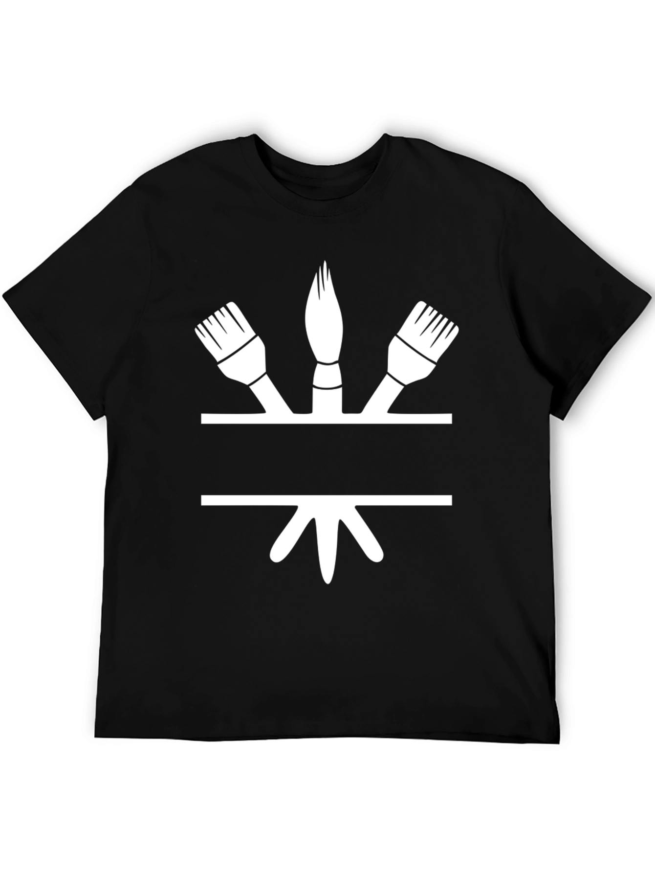 Painters Brush T-Shirt - Creative Design