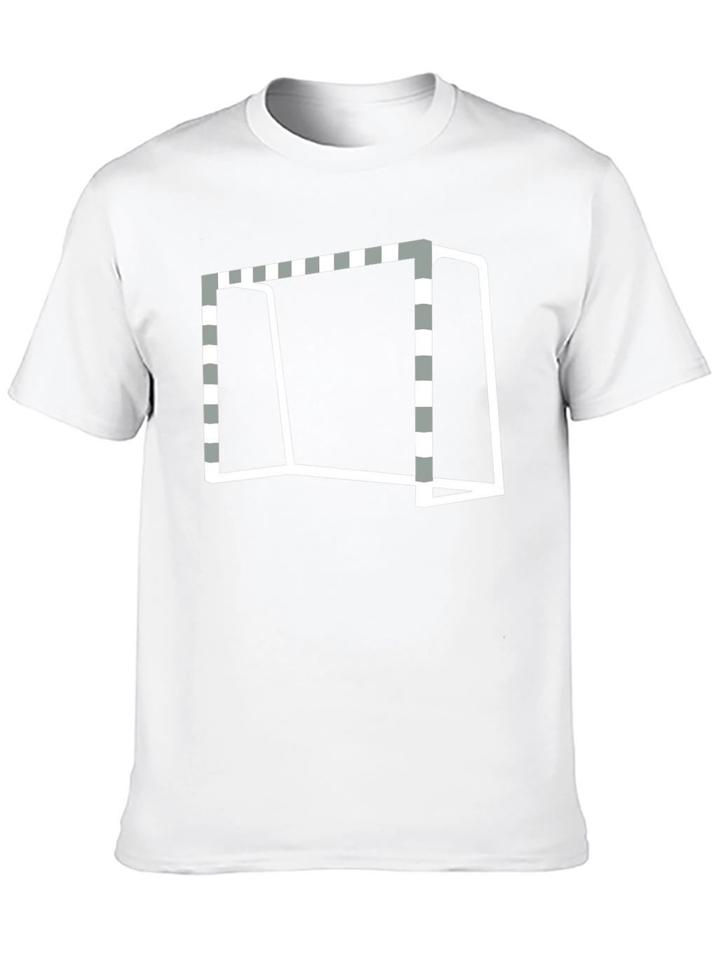 Goal Graphic Tee - Black Cotton Blend T-Shirt