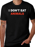 I Dont Eat Animals T-Shirt - Vegan Statement Tee