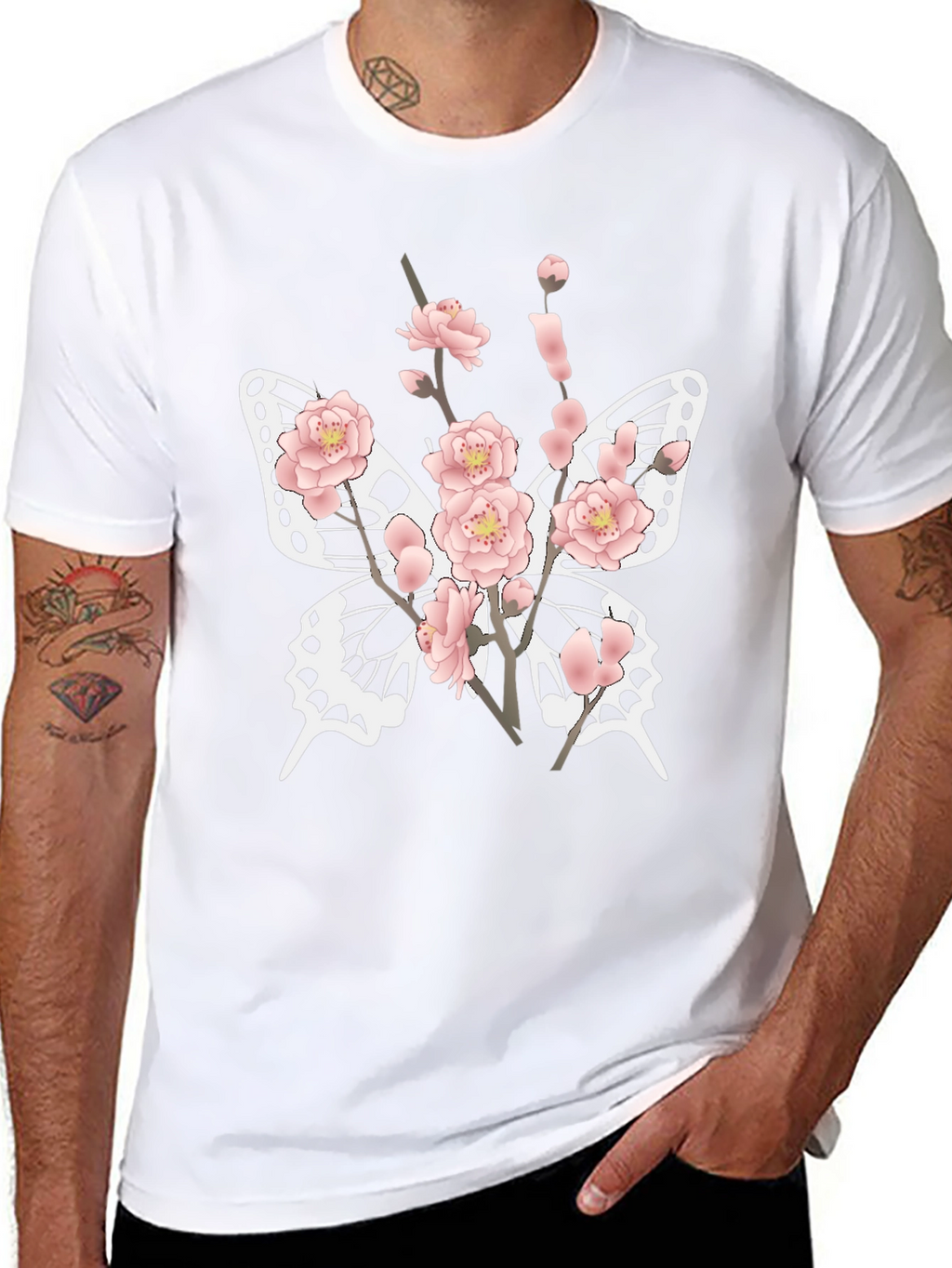 Butterfly Blossom Graphic Tee