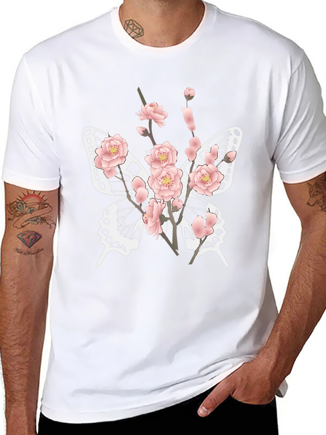 Butterfly Blossom Graphic Tee