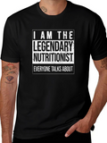Legendary Nutritionist Black T-Shirt