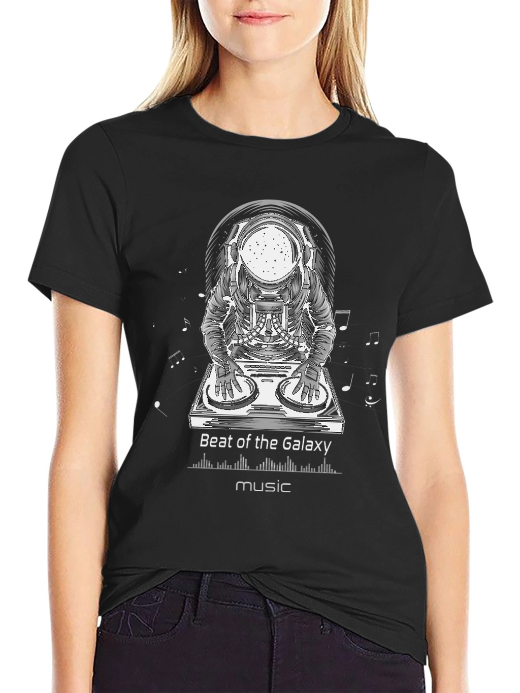 Astronaut DJ T-Shirt - Beat of the Galaxy