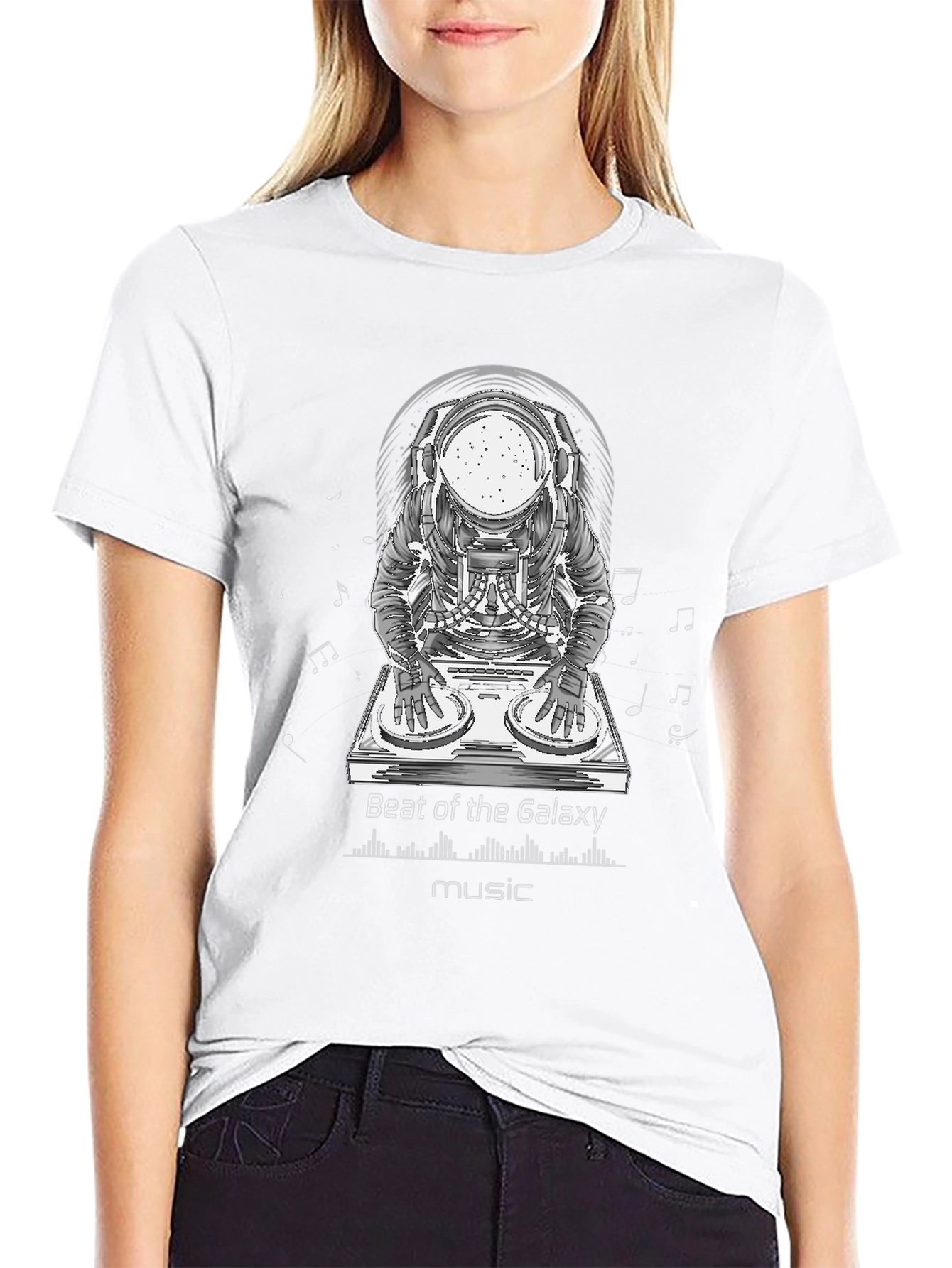 Astronaut DJ T-Shirt - Beat of the Galaxy