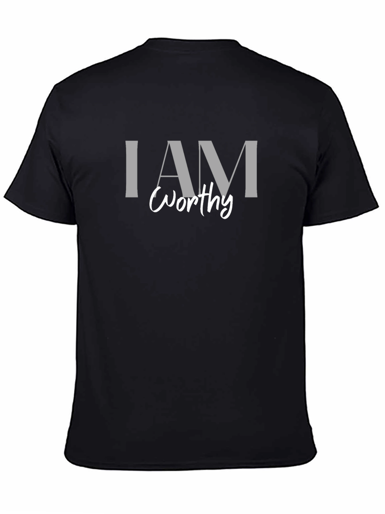 I Am Worthy Graphic Tee - Positive Affirmation Shirt