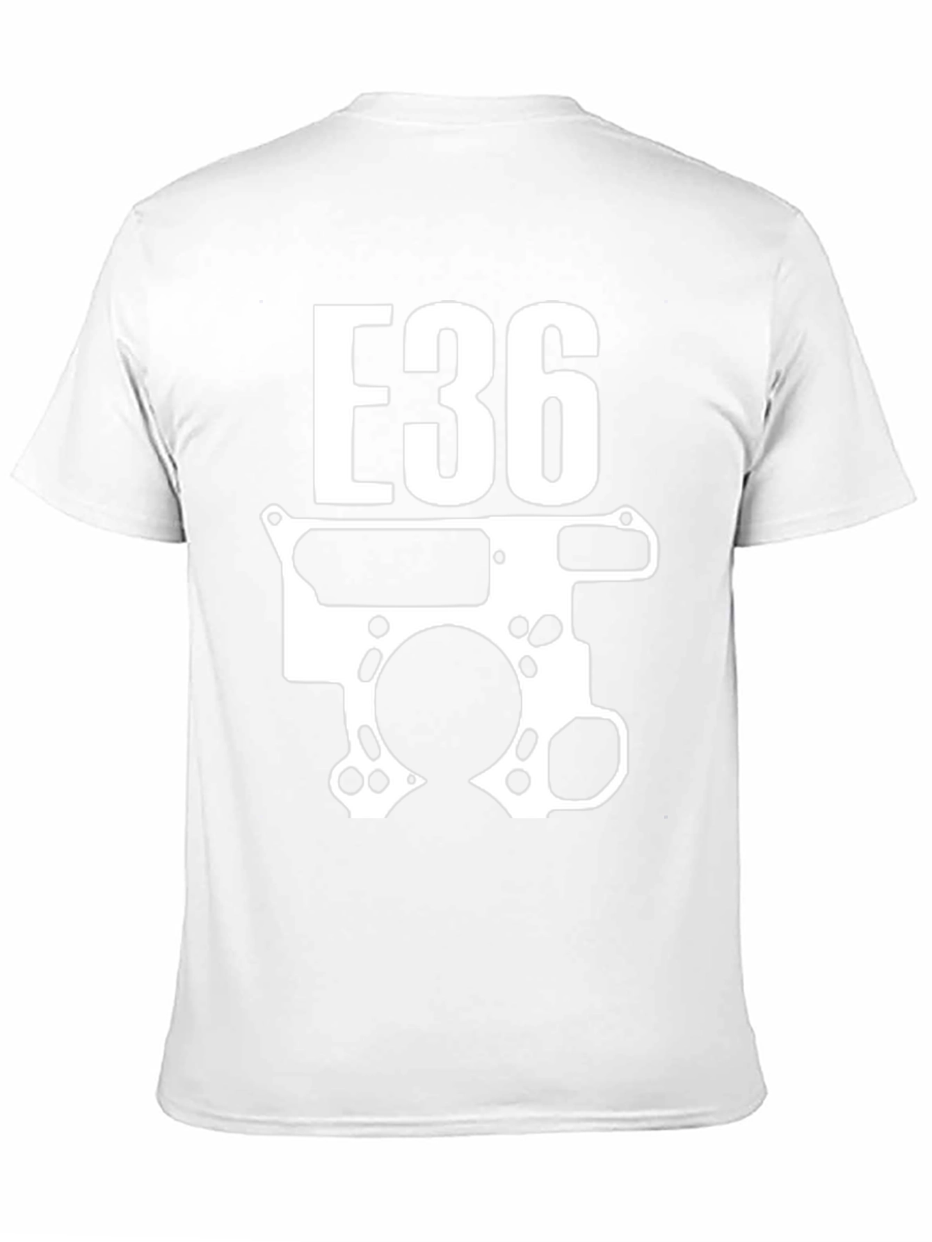 E36 Engine T-Shirt - Car Enthusiast Tee