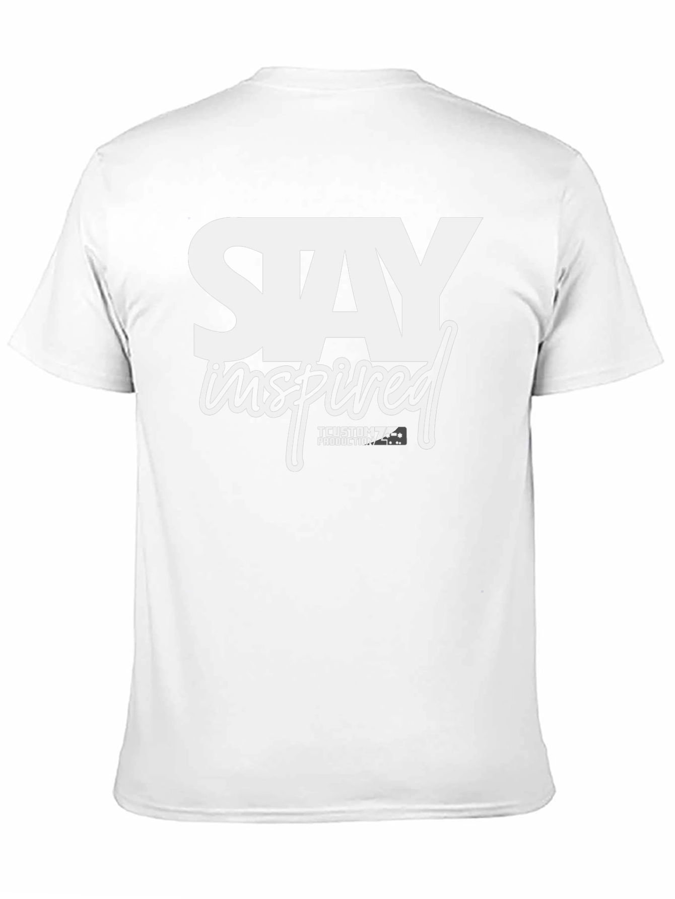 Stay Inspired Graphic T-Shirt - Black