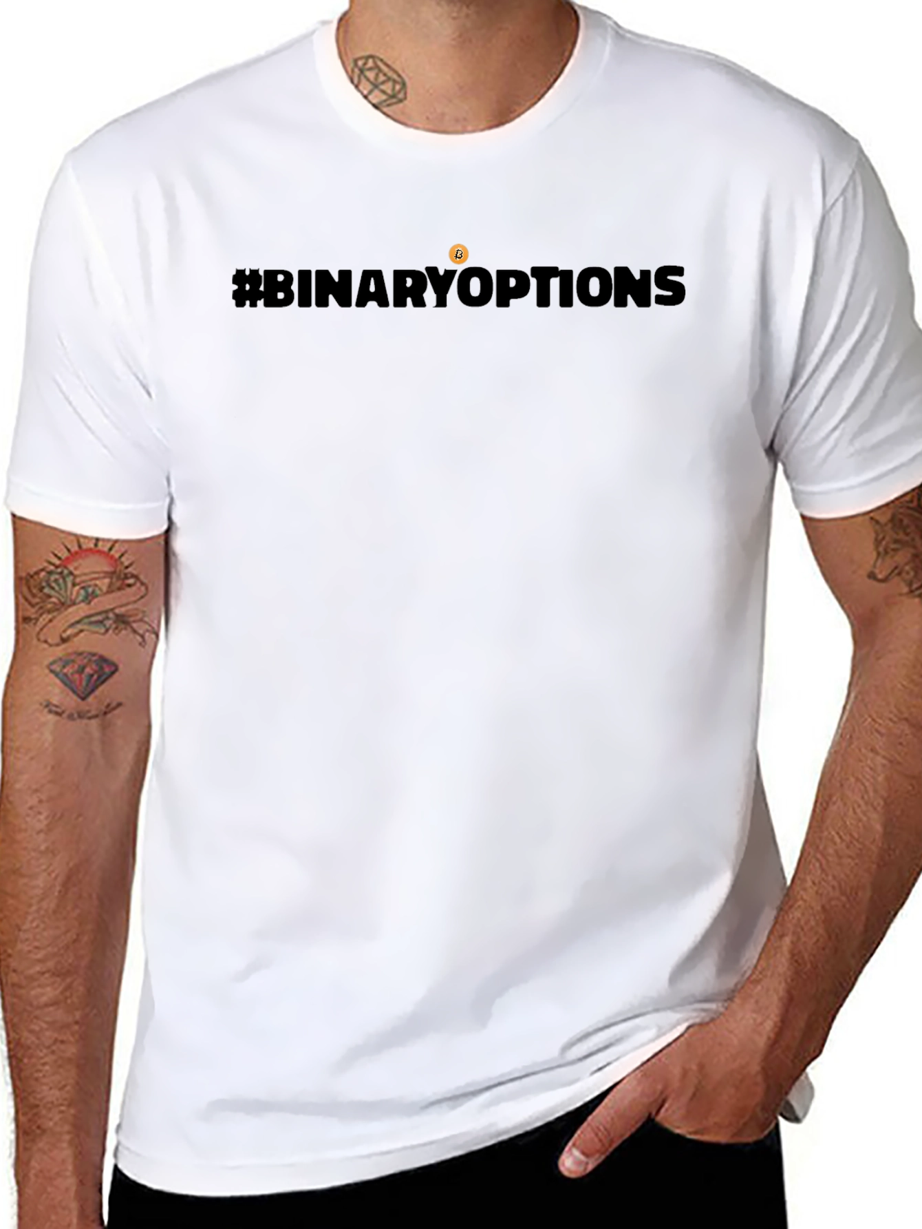 Bitcoin Binary Options T-Shirt