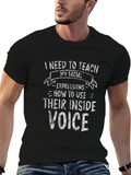 Funny Facial Expressions Inside Voice T-Shirt